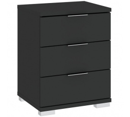 Komoda PRAHA 3S, Černá
