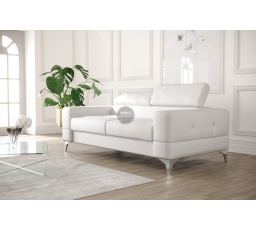 Sofa TOSCANIA II 180 cm - bílá eko kůže