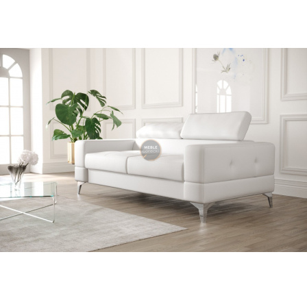 Sofa TOSCANIA II 180 cm - bílá eko kůže
