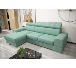 Rohová sedací souprava ROYAL MINI 260×160 - mátová , levá