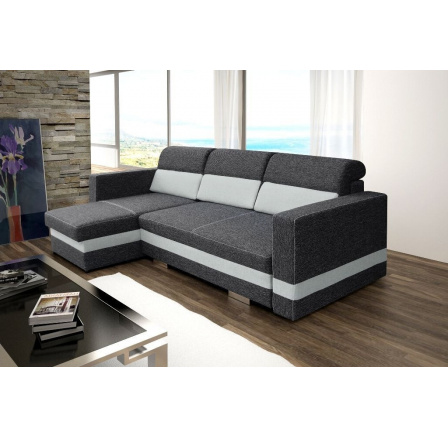 Rohová sedací souprava Rimini L šedá Rohová sedací souprava Rimini L šedá