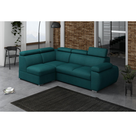 Rohová sedací souprava souprava Bodie VII levá tyrkysová Rohová sedací souprava souprava Bodie VII levá tyrkysová