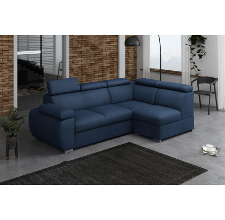 Rohová sedací soustava Bodie VII pravá modrá Rohová sedací soustava Bodie VII pravá modrá