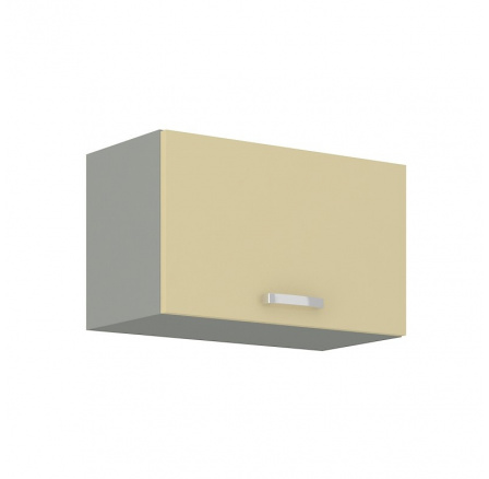 Kuchyňská horní skříňka KARPO 60 GU 36 1F, krémový lesk/šedá Kuchyňská horní skříňka KARPO 60 GU 36 1F, krémový lesk/šedá