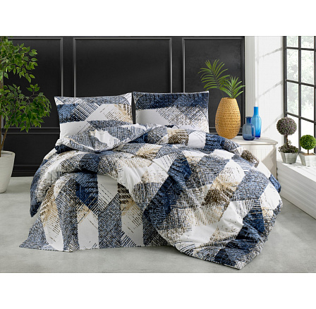 Povlak flanel Laris blue 50x50 Povlak flanel Laris blue 50x50