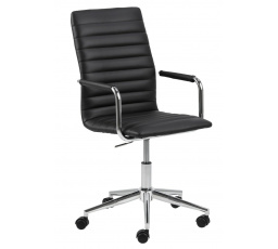 Kancelářská židle na kolečkách Winslow černá