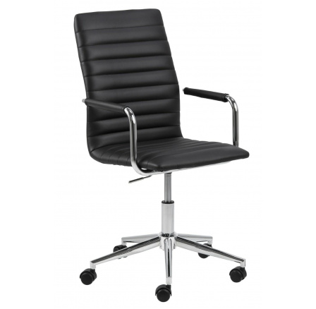 Kancelářská židle na kolečkách Winslow černá
