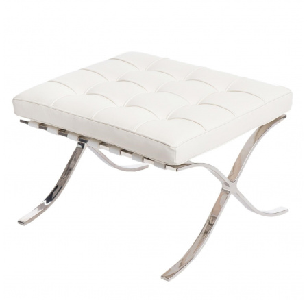 Podnožka BA1 bílá přírodní kůže Podnožka BA1 bílá přírodní kůže