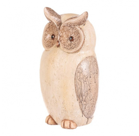 Sova - zahradní dekorace, magnesium