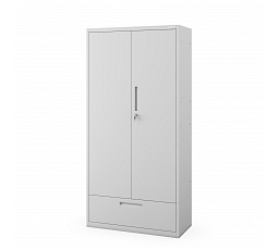 Kovová modulární multifunkční skříň s šuplíkem MEGAN 1850 x 900 x 400 mm