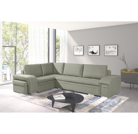 Rohová sedací souprava Alana L zelená Rohová sedací souprava Alana L zelená