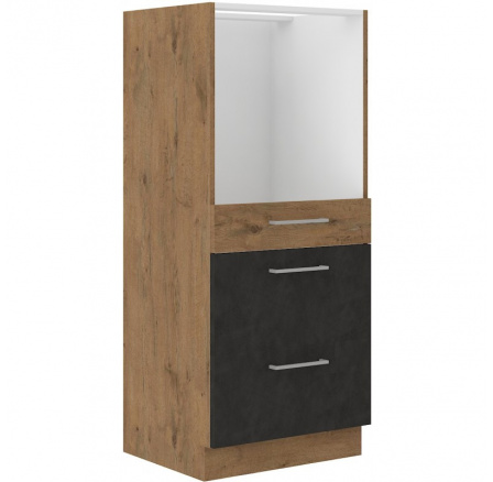 Kuchyňská skříň VEGA 60 DPS 145 3S BB, Matera mat/Dub lancelot Kuchyňská skříň VEGA 60 DPS 145 3S BB, Matera mat/Dub lancelot