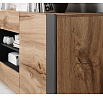 Komoda WOOD II, dub wotan / antracit