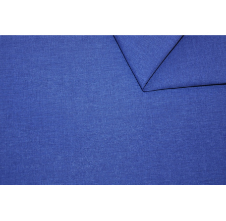 Látka Uni Living tmavě modrý melír Látka Uni Living tmavě modrý melír