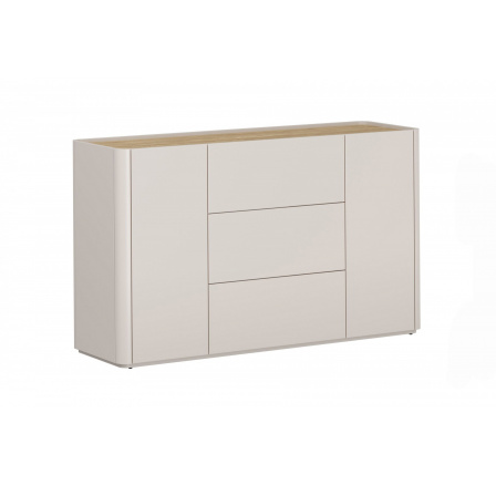 ELIVO KOMODA 150 2D3SZ - kašmír / olejovaný dub