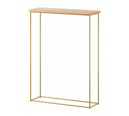 Konzole Sili Zlatý+Dub Lancelot