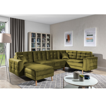 Sedací souprava ve tvaru U ASGARD, Monolith 38 univerzální Sedací souprava ve tvaru U ASGARD, Monolith 38 univerzální