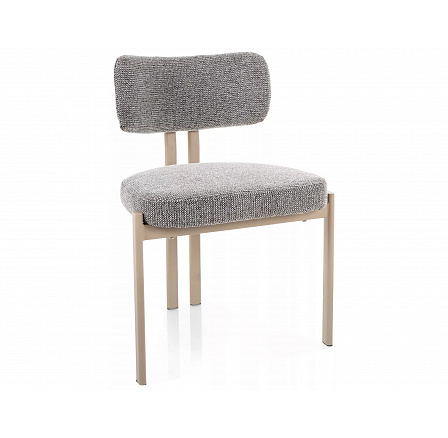 ŽIDLE MISAKI KASZMÍR / ŠEDÉ ČALOUNĚNÍ. 254