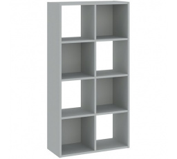 Regál CATCHY 8P, Šedá
