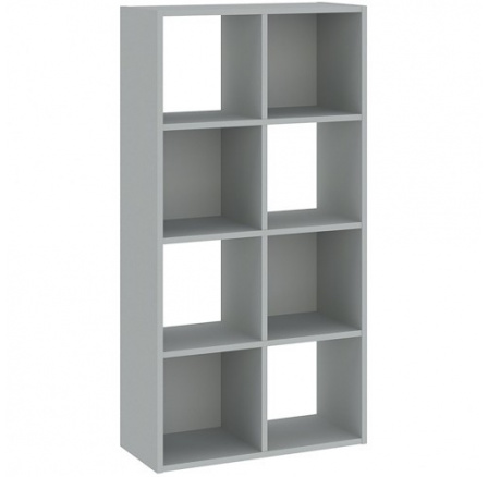 Regál CATCHY 8P, Šedá