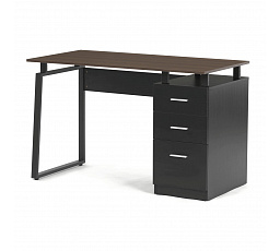 Kancelářský stůl 120x60cm, melamin, ořech, APC-3218 OAK