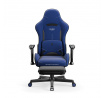 Herní křeslo látkové Starter tmavě modré