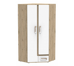 Šatní skříň APETITO 02, Dub/Bílá