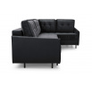 Rohová sedací souprava L Aladin - černá