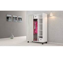 Šatní skříň HARMONY 93119-49, Bílá/Béžová