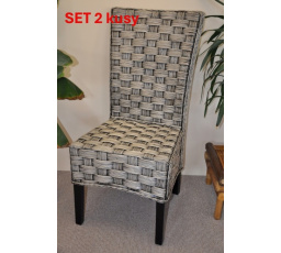 Ratanová židle Susmo set 2 kusy