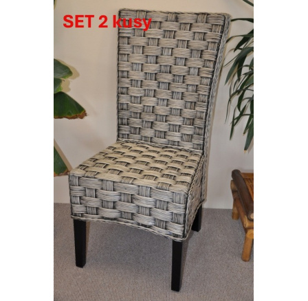 Ratanová židle Susmo set 2 kusy