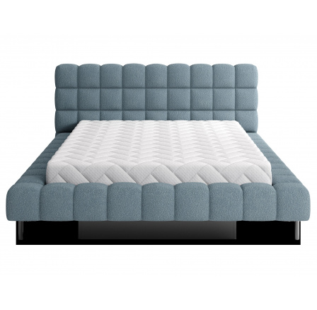 Postel Magentta + kovový rám / plynový zvedák / úložný box na lůžkoviny 180x200 Jaffray 40 1