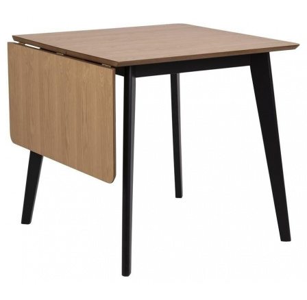 Stůl Roxby rozkládací přírodní/ černý