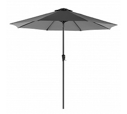 Zahradní slunečník, šedý, kov, ASL-E1130 GREY