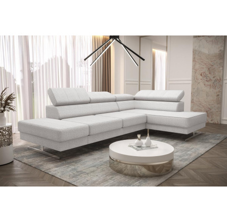 Rohová sedací souprava EMPORIO MINI 300x180 - šedá , pravá