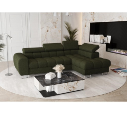 Rohová sedací souprava ASPEN MINI 260x170 cm - zelená , pravá