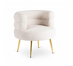 Křeslo PRESTON Krémové