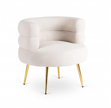 Křeslo PRESTON Krémové