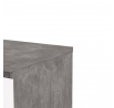 Noční stolek SIMPLICITY 238, Beton/Bílý lesk