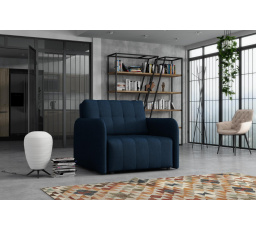 Rozkládací křeslo Vivian Grand I kronos 9/tm.modrá