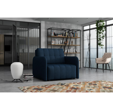 Rozkládací křeslo Vivian Grand I kronos 9/tm.modrá Rozkládací křeslo Vivian Grand I kronos 9/tm.modrá