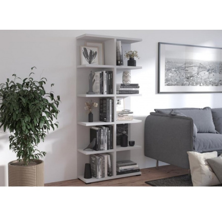 Regál MAREK 05, Světle šedá Regál MAREK 05, Světle šedá