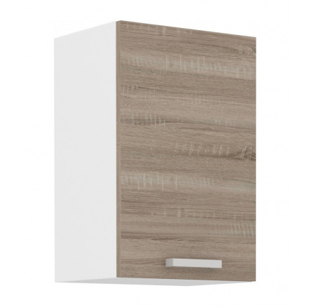 Kuchyňská skříňka Dalton 40-G-1F bílá/dub sonoma truffle