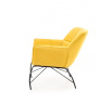 Křeslo BELTON, žluté