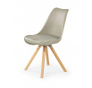 Jídelní židle K201, khaki
