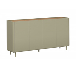 ELIVO KOMODA 200 4D - eukalyptus / dub baltic dune / nohy eukalyptus