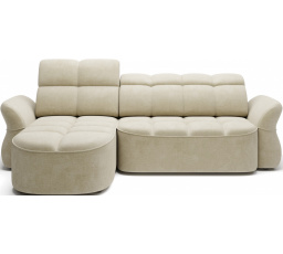 Rohová sedací souprava s elektrickým rozkládáním BENETH - Levá, Monolith 04