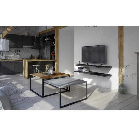 Nevio Nut Burgundia, Beton 69x39