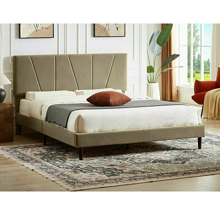 Postel SAVANA 160x200 cm, Béžový Bluvel 28