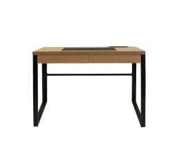 Pracovní stůl Dolem Industrial černá základna